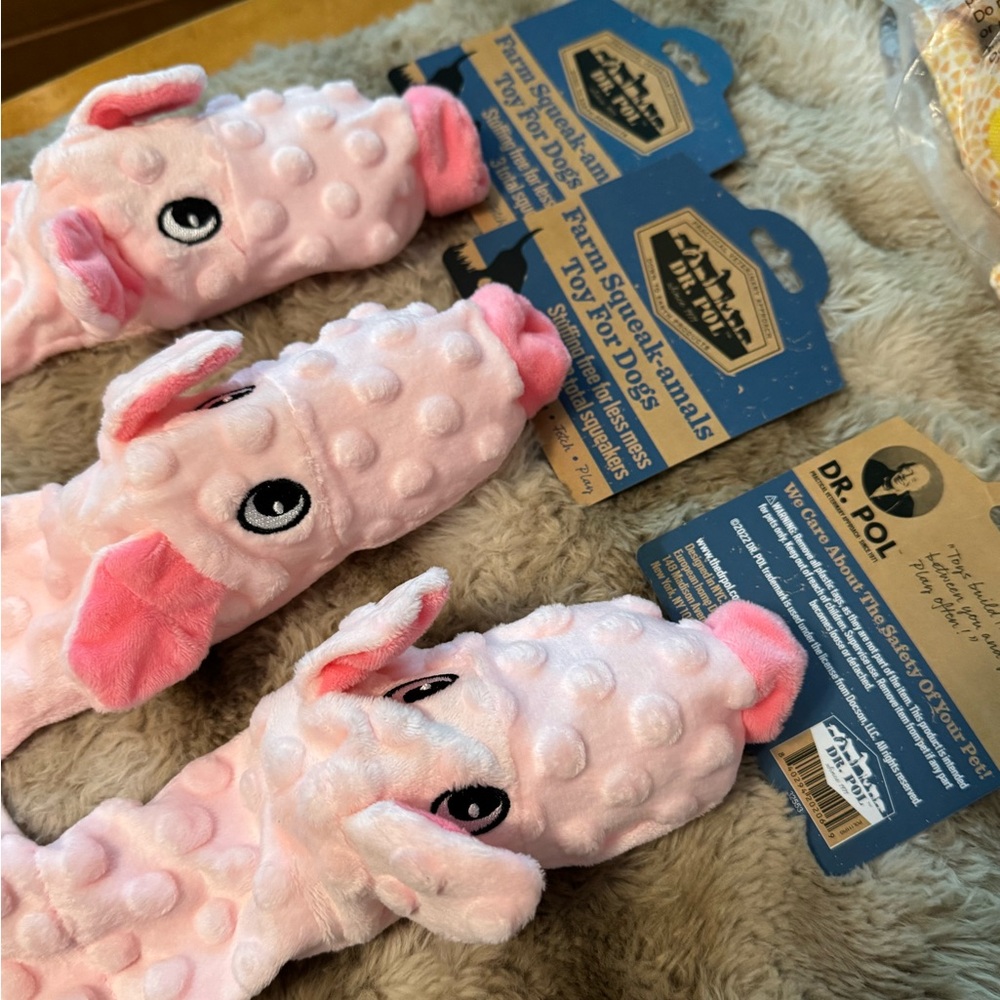 Dr. Pol dog toy